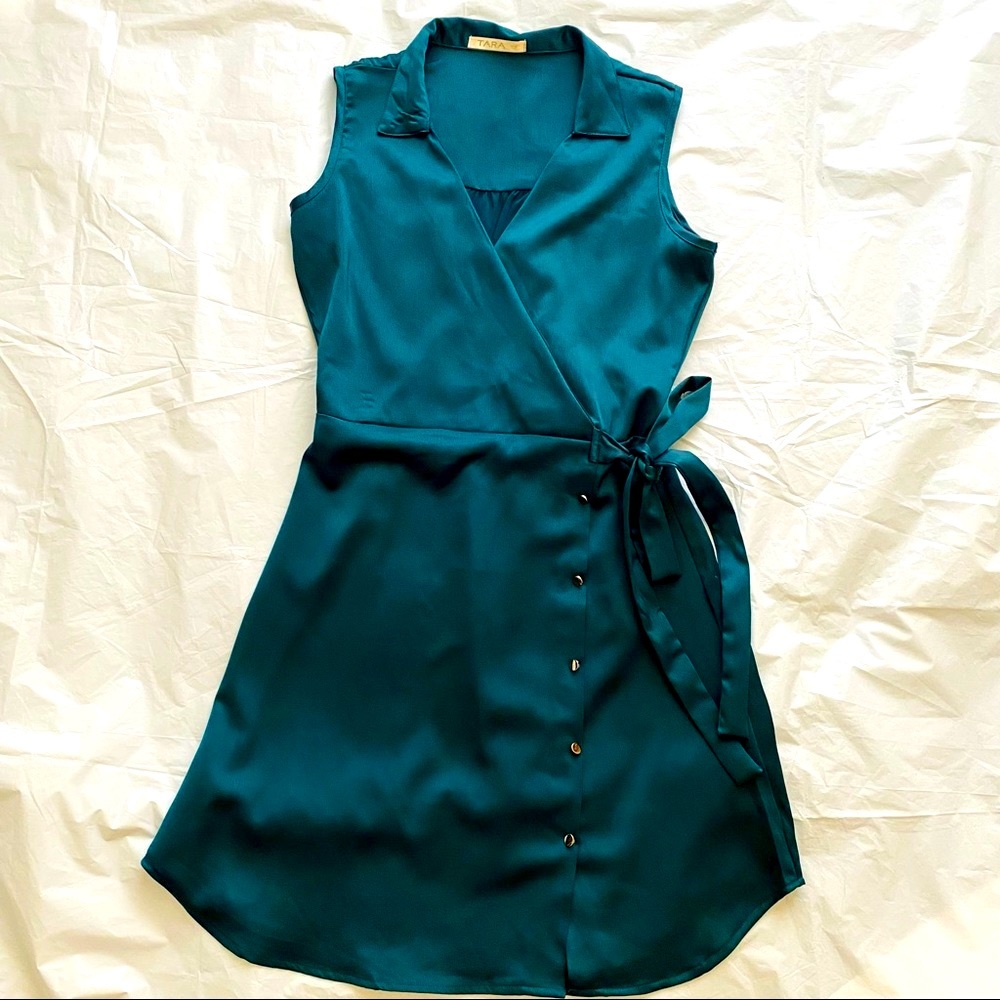 Tara emerald dress